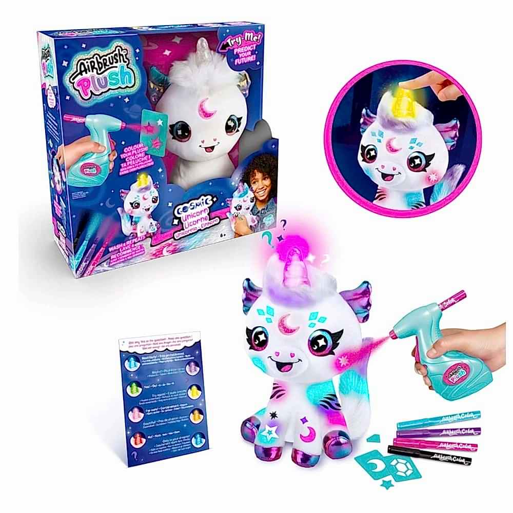 SUN-CNL HOBİ SET AIRBRUSH PELUŞ COSMIC UNICORN IŞIKLI 45529 *4