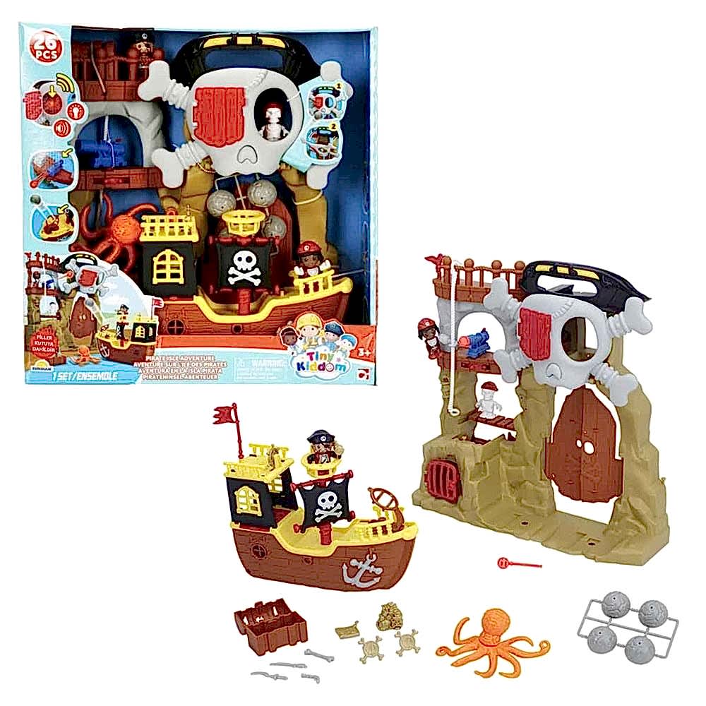 SUN- TINY KIDDOM KORSAN ADASI MACERASI 26 PRÇ SESLİ IŞIKLI 33231 *4