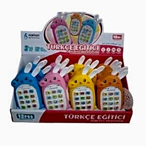 KUTUDA 12 Lİ PİLLİ TÜRKÇE TELEFON 312-3 *72