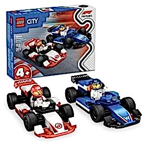 LEGO CİTY F1 WİLLİAMS RACİNG VE HAAS 60464