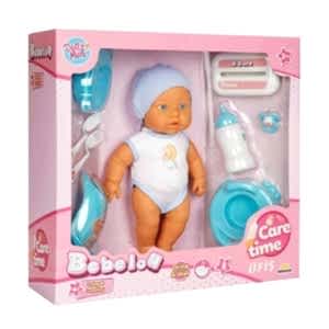 SUN-ABC BEBELOU CARE TIME SESLİ GÜLEN AĞLAYAN 32 CM 3823 *12