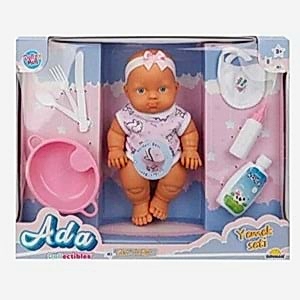 SUN- BEBEK SET ADA MEAL FUN SAÇSIZ SESLİ GÜLEN AKS 23 CM 20120 *12