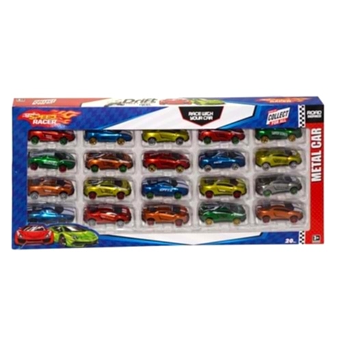 20 Lİ SPEED RACER METAL ARABA TOY-35 (36)