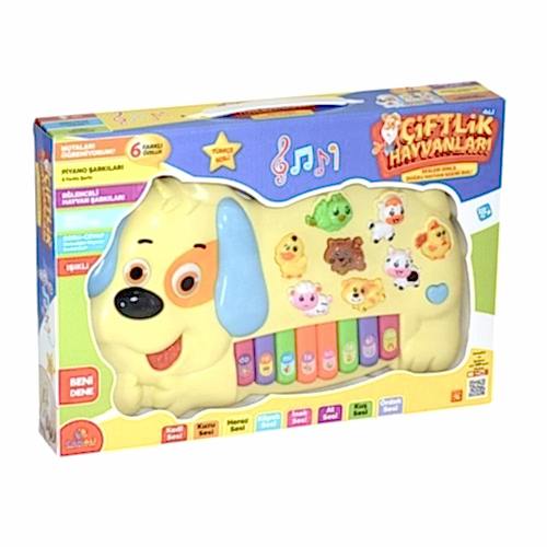 TÜRKÇE HAYVAN SESLİ PİYANO KÖPEK CNL-2223 (24)