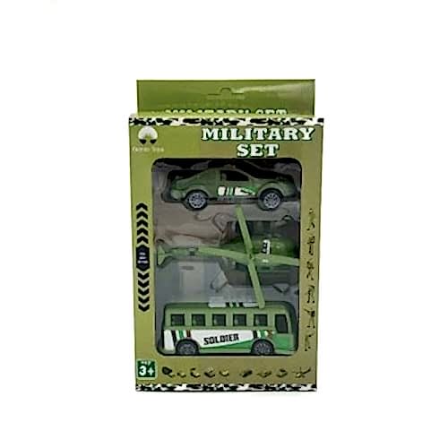 3 LÜ HELİKOPTERLİ ASKER SET DMR108 (100)