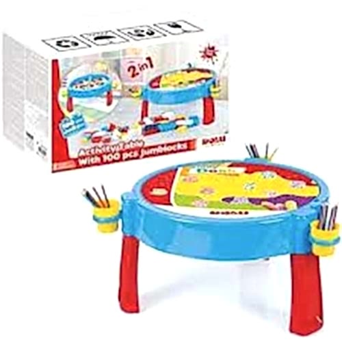 DOLU 100PCS MEGA BLOKLU AKTİVİTE MASASI 3072*1