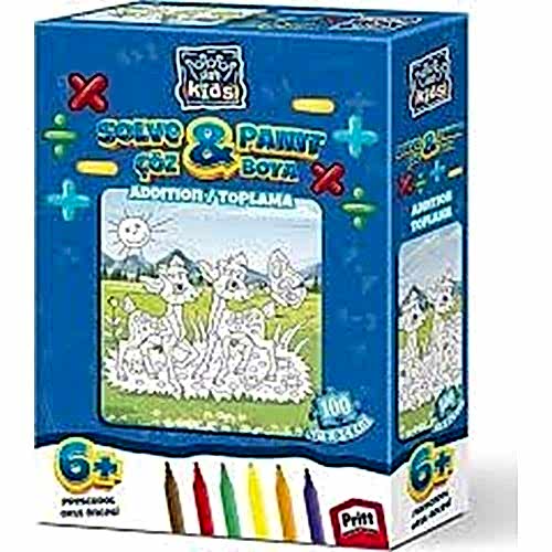 PUZZLE ÇÖZ BOYA/TOPLAMA 5846 *12