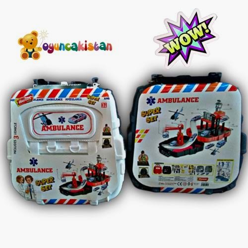ÇANTALI AMBULANS SETİ ARABALI ERN-2016 *12