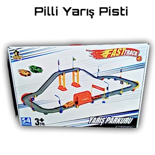PİLLİ YARIŞ PARKURU 54 PRÇ ER-FT02 *12