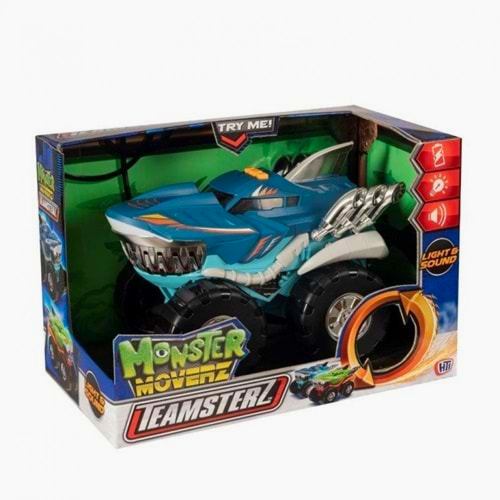 - SUN-HTI-TMZ-MOTORİZE KÖPEK BALIĞI ARABA M.MOVERZ ROBO SHARK 24CM.SES/IŞIK 2R. 5050841711714