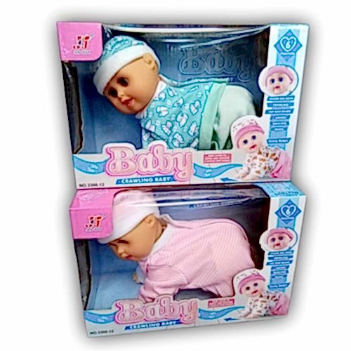 OYN. PİLLİ EMEKLEYEN BÜYÜK BEBEK 3308-12*48