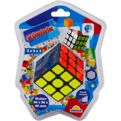 - SUN-QYI-SML-OYUN SABIR KÜPÜ 3X3 5,6CM. EQY610 *48