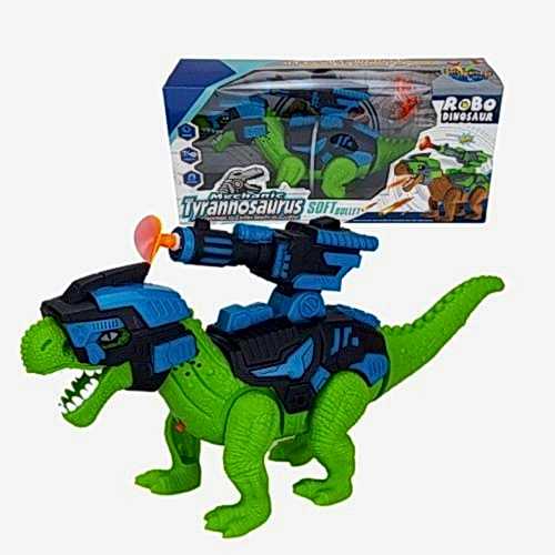 OYN. YÜRÜYEN OK ATAN IŞIKLI PİLLİ SESLİ ROBO DİNAZOR 272-007ABC*54