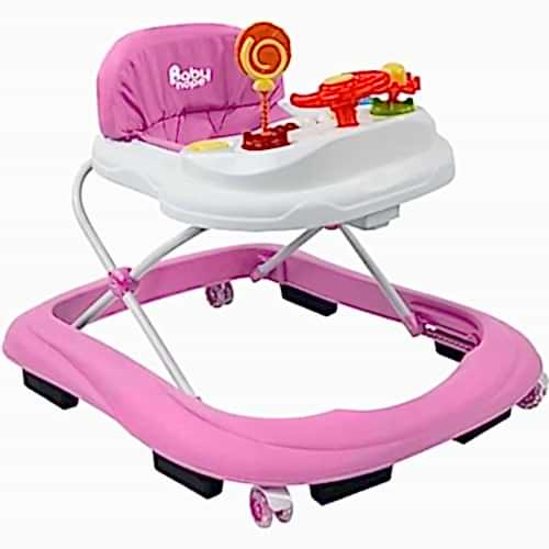 217 LÜKS OYUNCAKLI YÜRÜTEÇ (PEMBE/BEYAZ) 05 0217 01 *5