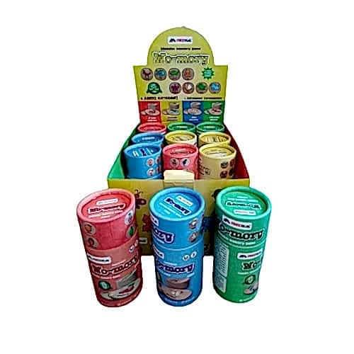 REDKA SİLİNDİR WO-MORY 4 MODEL AHŞAP EŞLEŞTİRME OYUNU RD5644 *48