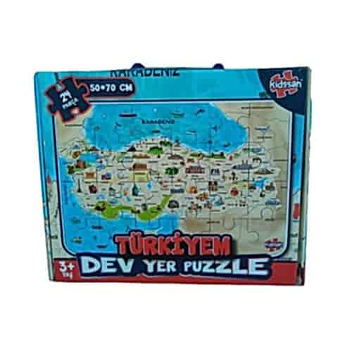 TÜRKİYEM YER PUZZLE KDS