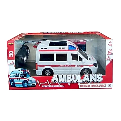 KUTULU 4 FONK KUMANDALI AMBULANS 1112 *40