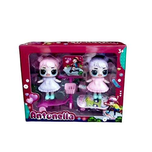 ANTONELLA İKİLİ SCOOTER VE KAYKAYLI SET *72