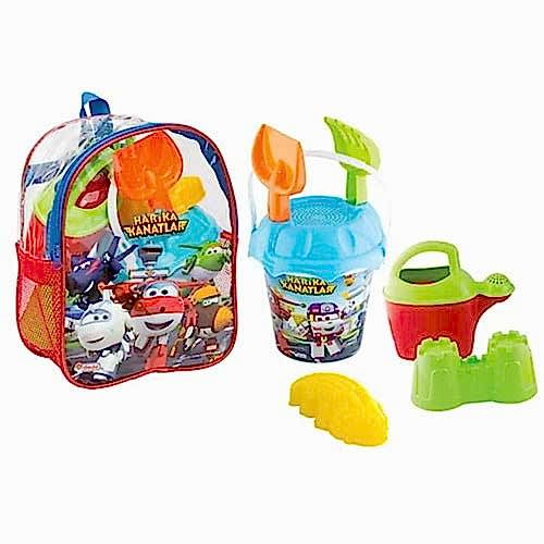 HARİKA KANATLAR RESİMLİ SIRT ÇANTALI PLAJ SET 03501*20