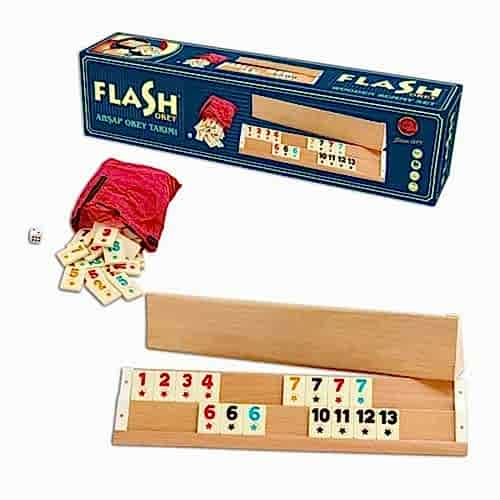 FLAŞH AHŞAP OKEY TAKIMI 010112