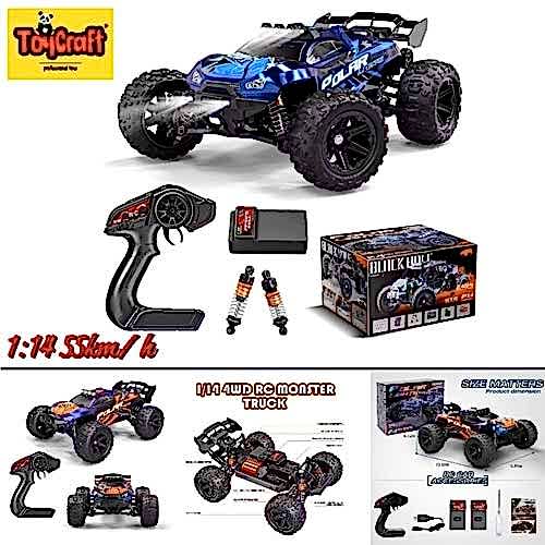 TOYCRAFT 55KM/H 1:14 ELEKTRİKLİ SERVO MOTOR SPOR ARAZİ ARAÇ HS14321/HS14322 * 6