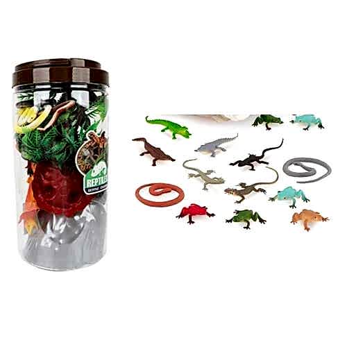 KAVANOZ 6 LI SÜRÜNGEN HAYVANLAR SETİ C26-5 *6