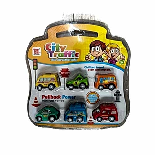 6 LI ÇANTA PAKET ÇEKBIRAK ARABALAR DYB168-316 *96