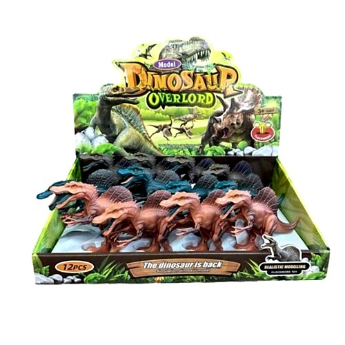 12 Lİ STAND DA KURMALI DİNAZOR Y-24 *144