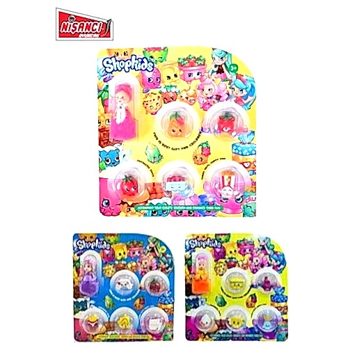 SHOPKİDS 5 Lİ KARAKTER BEBEKLİ VAKUMLU NİSANCİ2022 *48