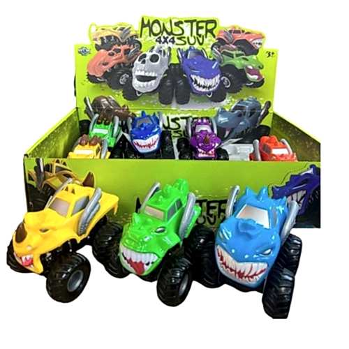 Monster 4x4 Koca Teker Arabalar 8 Lİ PAKET KLX500-136 *96