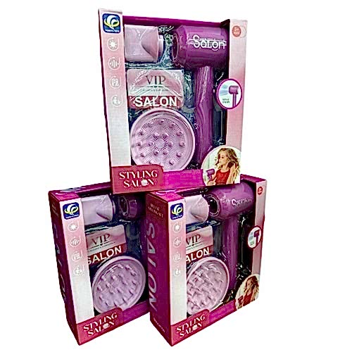 VIP Salon Fön Makinesi Seti Pilli YF822C-2 *24