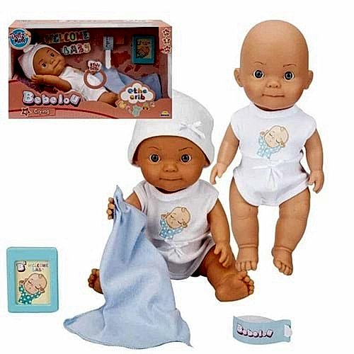 SUN-SABC-DZM-BEBEK SET BEBELOU THE SESLİ AĞLAYAN 30CM S01005683 *12