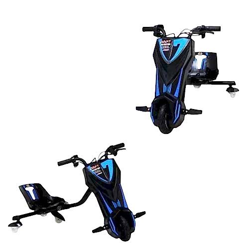 COOL WHEELS ŞARJLI DRİFT SCOOTER (MAVİ) FR59946 *1