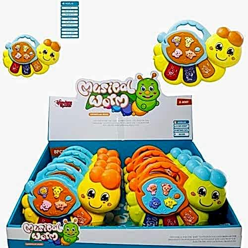 ISIKLI VE MUZIKLI SOLUCAN BEBEK PIYANOSU 855-68A*48