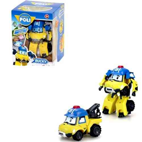 ROBOCAR POLİ TRANSFORMİNG ROBOT FİGÜR-BUCKY MRT-0655 *12
