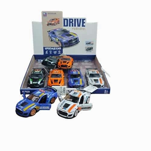 SÜRTMELİ IŞIKLI KAPILARI AÇILAN ARABA 8 Lİ PKT D700-09 *96