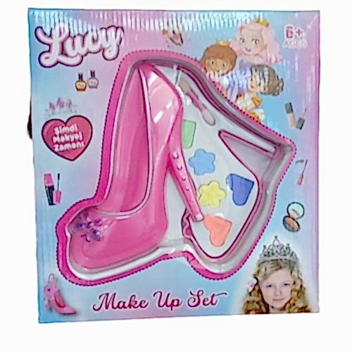 AYAKKABILI KUTULU TEKLİ MAKYAJ SETİ LMN212 *72