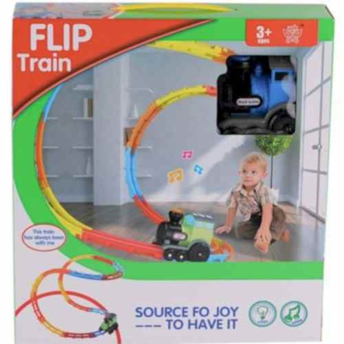 KUTULU RAYDA GİDEN TAKLA ATAN TREN D9081 *18