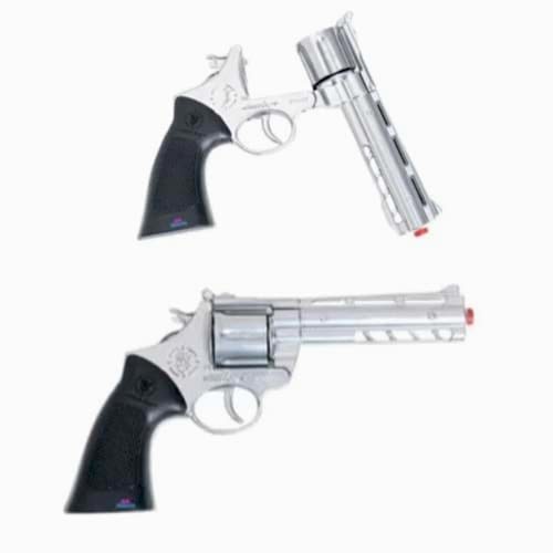 KAPSÜL TABANCA GÜMÜŞ KAPLAMA 12 Lİ PKT BİLAL3 *288