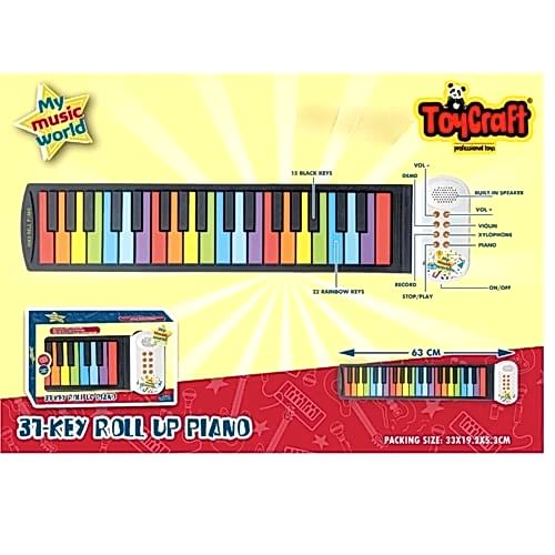 TOYCRAFT 27 TUŞLU KATNALABİLİR SİLİKON ORG * 36 MY025