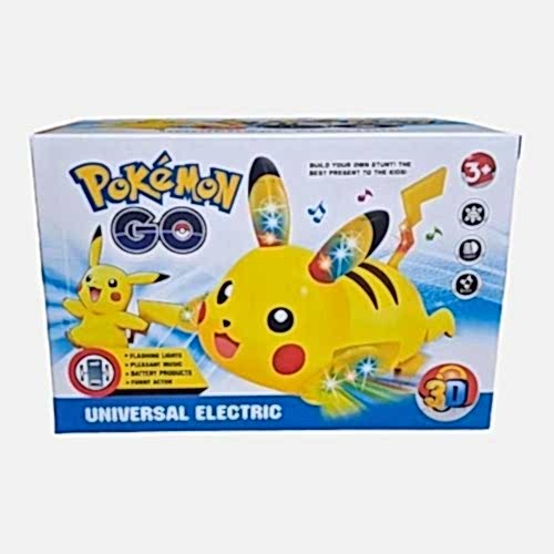 PİLLİ IŞIKLI SESLİ PİKAÇU DL-308 *96