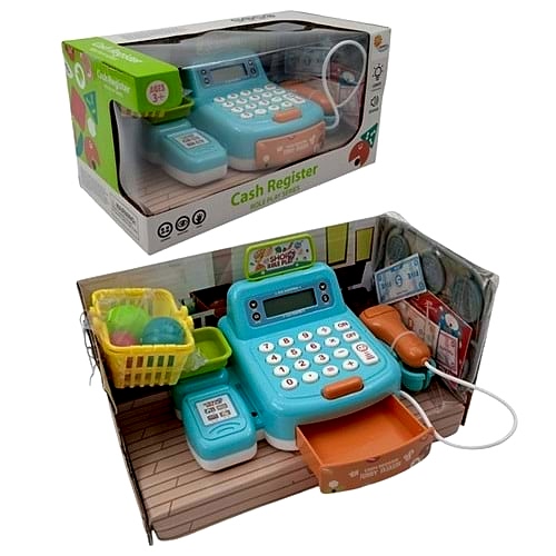 DİJİTAL ERKANLI SESLİ PİLLİ YAZAR KASA KDL888-55 *48