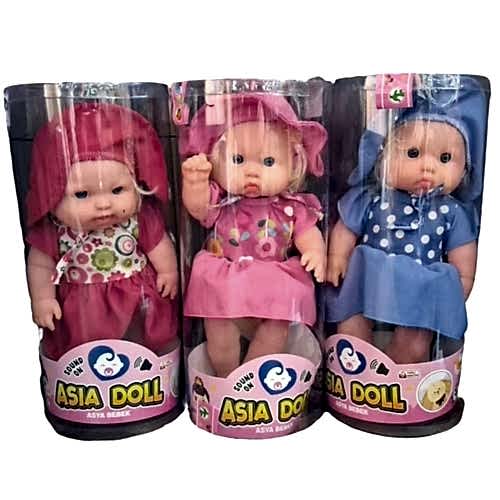 ASYA BEBEK 35CM ŞEFFAF A PKT 0097 *30