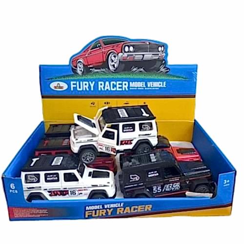 FURY RACER MÜZİKLİ SÜRTMELİ JEEP BC-1AA *72