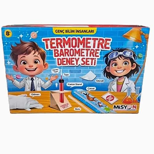 TERMOMETRE VE BAROMETRE DENEY SETİ MSY-670 *32