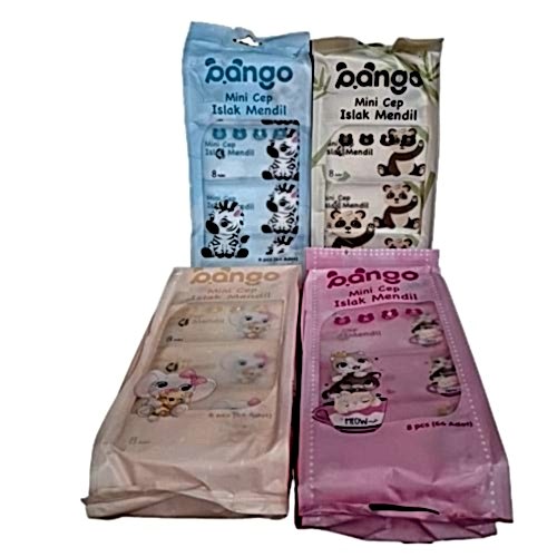 MİNİ CEP ISLAK MENDİL 8 Lİ KRD-7373 *300