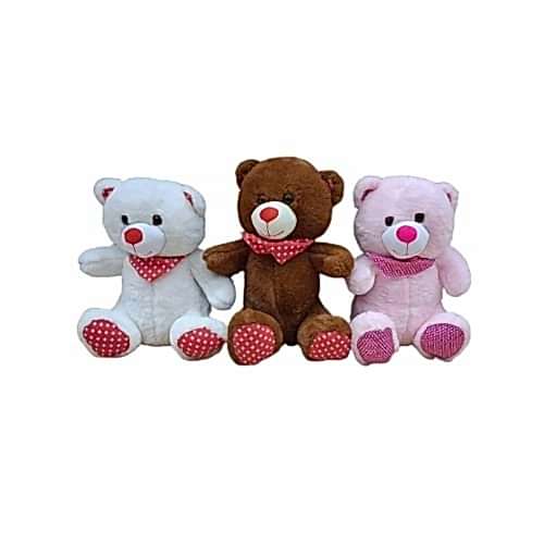 PELUŞ 35 CM FULARLI AYICIK 04058 *60