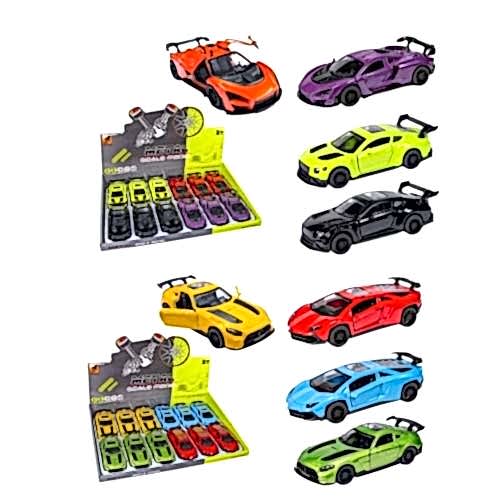 CEK BIRAK 1:36 METAL ARABA KM-36201C-1-2-3-4 *144