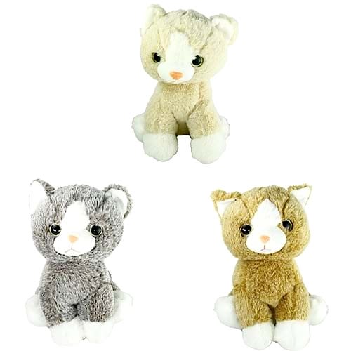 PELUS 23CM 3 ASORTI OTURAN KEDI PB31184-22 *72