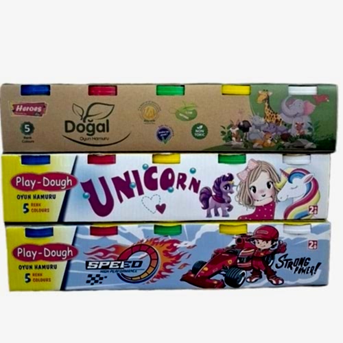 BEŞLİ OYUN HAMURU ERN-025 *24